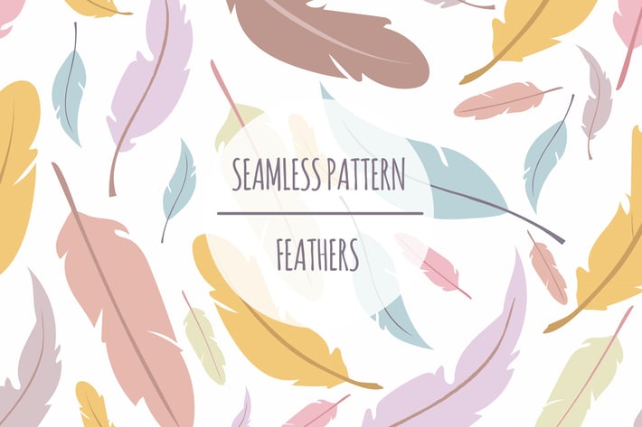 Feather – Seamless Pattern