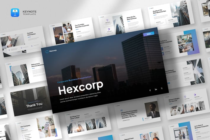 Corporate Business Keynote Template