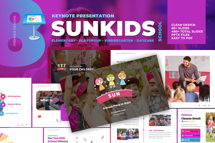 School/Kindergarten/Playgroup/Daycare Keynote