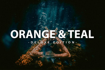 Orange & Teal| For Mobile & Desktop