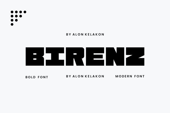 Birenz Bold Font