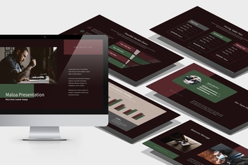 Maloa : Business Pitch Deck Powerpoint