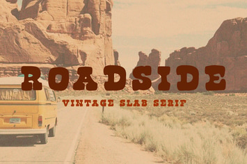 Roadside Vintage Slab Serif