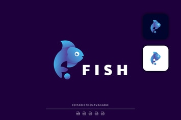 Fish Gradient logo
