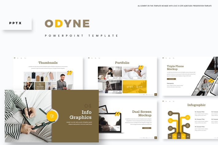 Odyne - Powerpoint Template