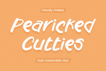 Pearicked Handwritten Font