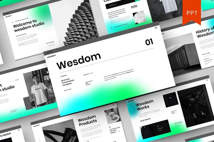 Wesdom – Business PowerPoint Template