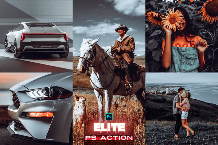 ELITE Photoshop Action