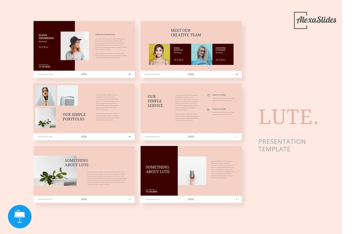 Lute - Creative Keynote Presentation Template