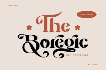 The Boregic Display Serif