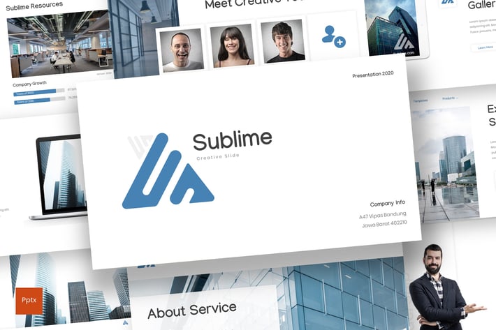 Sublime - Powerpoint Template