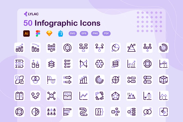Lylac - Infographic Icons