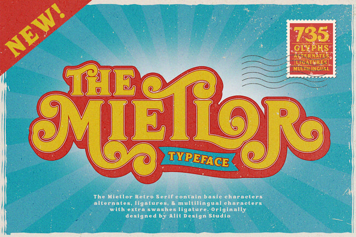 Mietlor Typeface