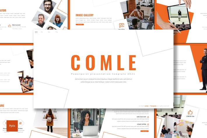 Comle - Business Powerpoint Template