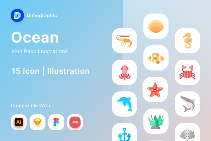 Ocean Icon Pack