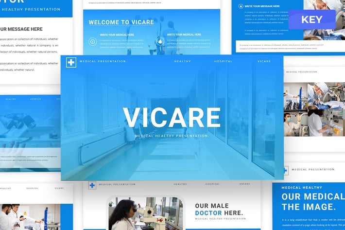 Vicare - Keynote Presentation Template