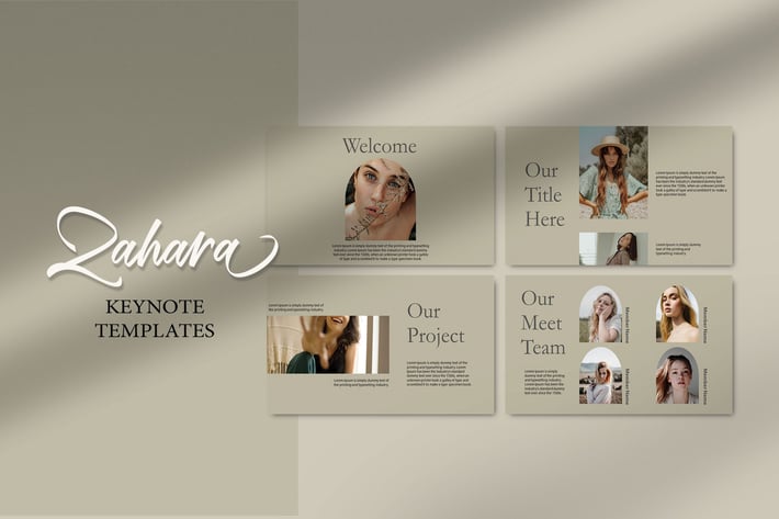 ZAHARA - Keynote Templates
