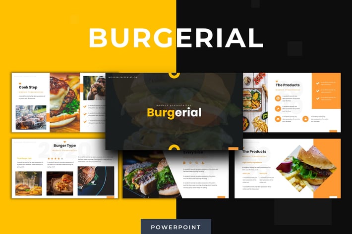 Burgerial - Powerpoint Template