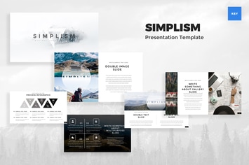 Simplism - Minimal Keynote Template