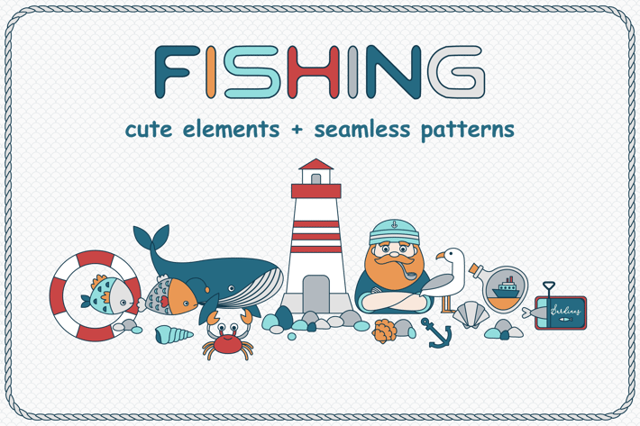 Fishing Vector Set