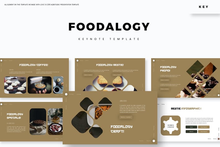 Foodalogy - Keynote Template