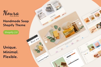Noura - Handmade Soap Shopify Theme
