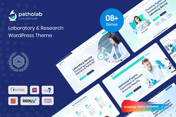 Patholab - Laboratory & Science Research WordPress