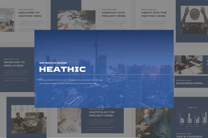 HEATHIC Powerpoint Template