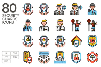 Security Guard Icons