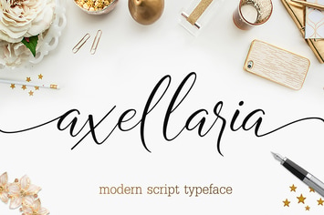 AXELLARIA MODERN SCRIPT