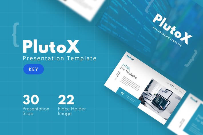 PlutoX - Web Keynote Template