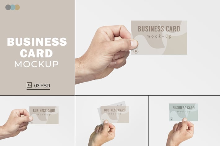 Business Card Mockups V.9