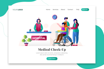 Medical Check-Up - Landing Page