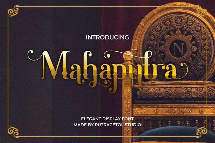 Mahaputra - Elegant Display Font