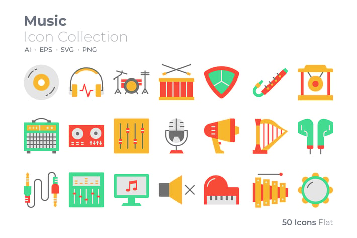 Music Color Icon