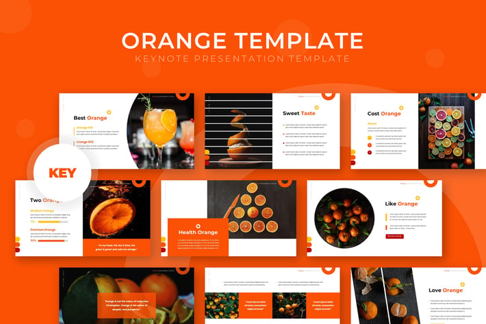 Orange - Keynote Template