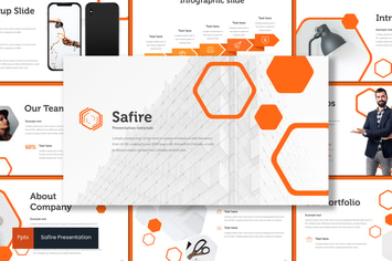 Safire - Powerpoint Template
