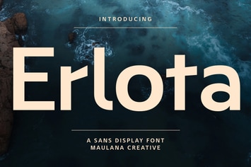 Erlota Sans Display Font