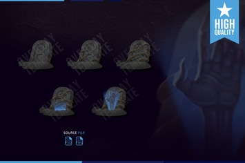 Sub Badges Living Dead for Twitch