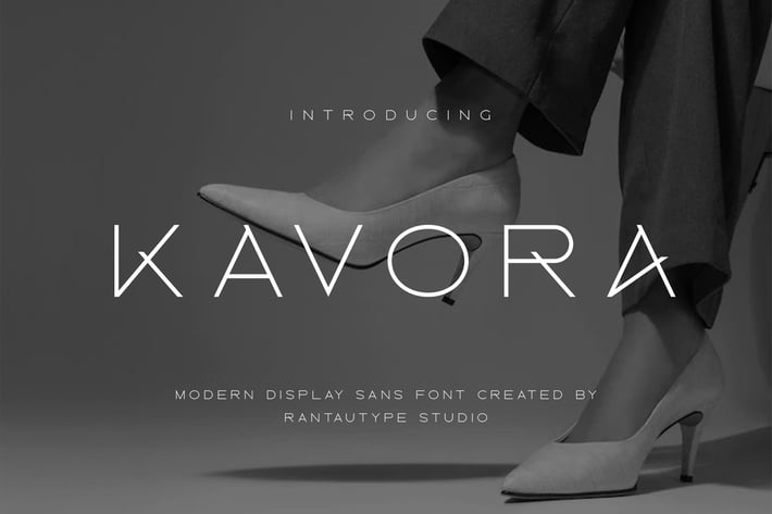 Kavora Display Sans Font