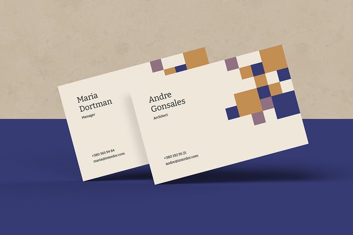 Interdor Business Card Mockup