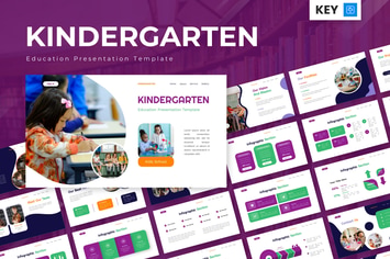 Kindergarten - Education Keynote Templates