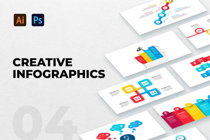 Creative Infographic Set 04
