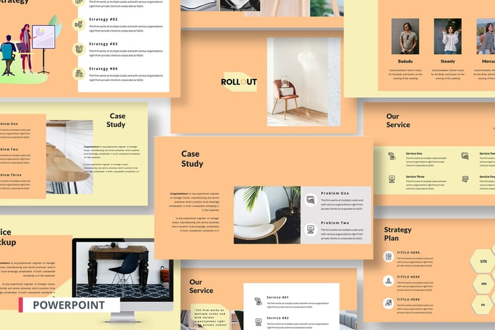 Rollout Marketing Product PowerPoint