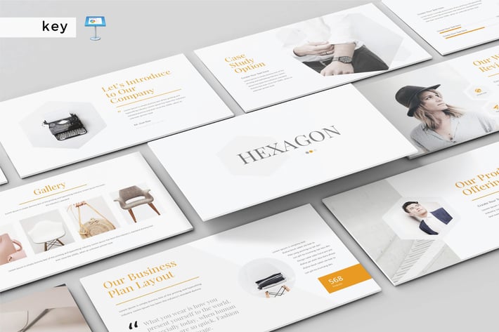 HEXAGON - Multipurpose Keynote Template V164