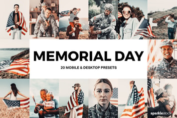 20 Memorial Day Lightroom Presets and LUTs