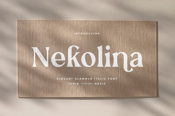 Nekolina - Beauty Vintage Serif Font