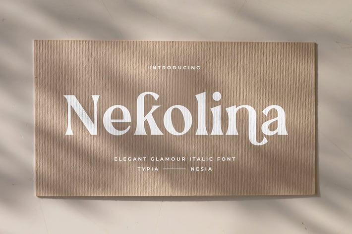 Nekolina - Beauty Vintage Serif Font