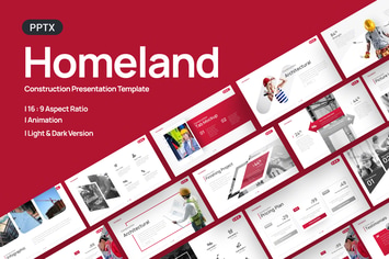 Homeland Construction Powerpoint Template