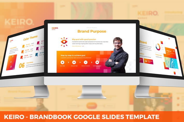 Keiro - BrandBook Google Slides Template